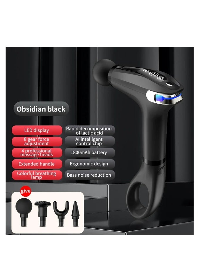 Generic - HB-005 Wireless Massager Vibrator for Back Pain Portable Massage Machine Therapy Muscle Massage Gun Fascial Gun Back Massager Gun Electric Massager Multi Function Body Massage Pain Relief - Image 1