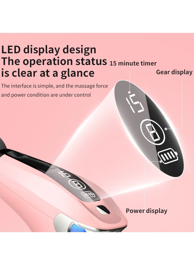 Generic - HB-005 Wireless Massager Vibrator for Back Pain Portable Massage Machine Therapy Muscle Massage Gun Fascial Gun Back Massager Gun Electric Massager Multi Function Body Massage Pain Relief - Image 1