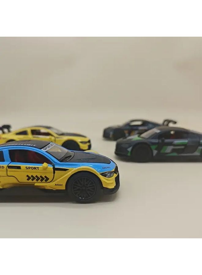 Style Four 1 36 Scale Alloy Supercar Model Toy With Opening Doors Rebound Action - Image 5