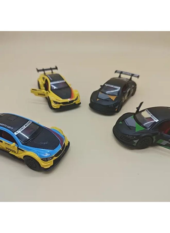 Style Four 1 36 Scale Alloy Supercar Model Toy With Opening Doors Rebound Action - Image 2
