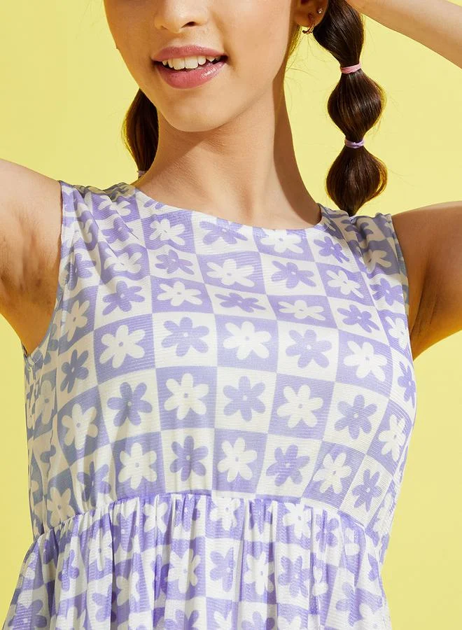 Styli Occasional Floral Dress