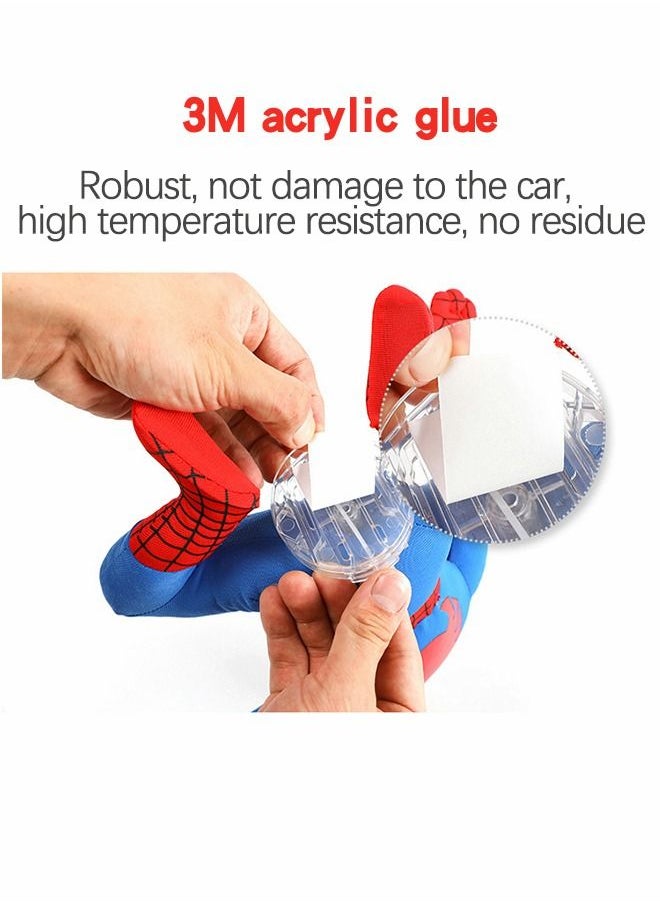GROIC - Spider-Man Figure Mold Doll Toy With Suction Cups For Car Dashboard & Wind Screen,Car Decoration,Car Roof Doll Decoration,Spider-Man Doll - Image 1
