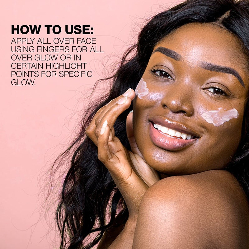 Palladio I'm Glowing Illuminating Primer, Pearly Pink Makeup Primer for Face, Contains Aloe Vera, Grape Seed Oil, Green Tea, Brightens Complexion, Combats Wrinkles, Fine Lines & Pores - Image 3