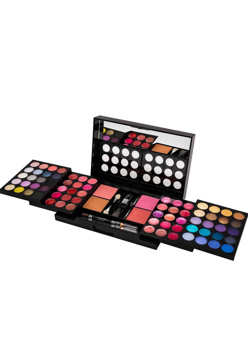 سي بي ترينديز مجموعة مكياج ستانين بيوتي من 92 قطعة، حزمة هدايا مكياج متكاملة بألوان رائعة للنساء| مجموعة مكياج الكل في واحد - Image 3