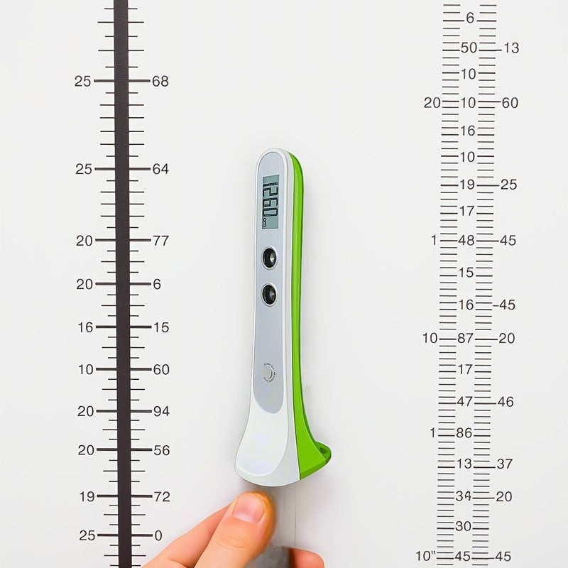 Green Ultrasonic Precision Electronic Height Ruler Wireless Height Meter - Image 1