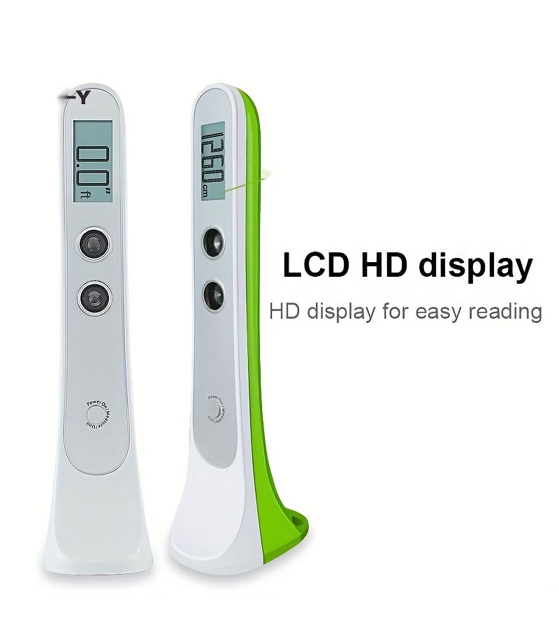 Green Ultrasonic Precision Electronic Height Ruler Wireless Height Meter - Image 3