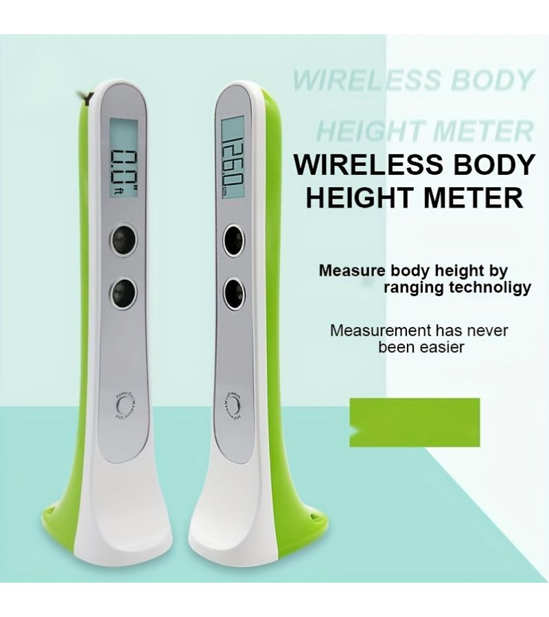 Green Ultrasonic Precision Electronic Height Ruler Wireless Height Meter - Image 4