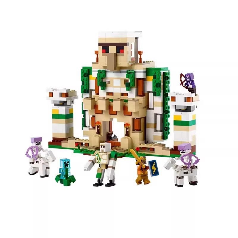 Minecraft Iron Golem Fortress 21250 Building Blocks Set (Compatible with Lego) - Image 5