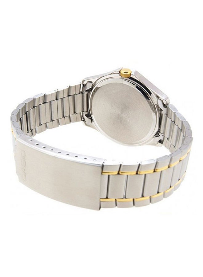 CASIO Men Water Resistant Stainless Steel Analog Watch Set MTP/LTP-1183G-7A - Image 2