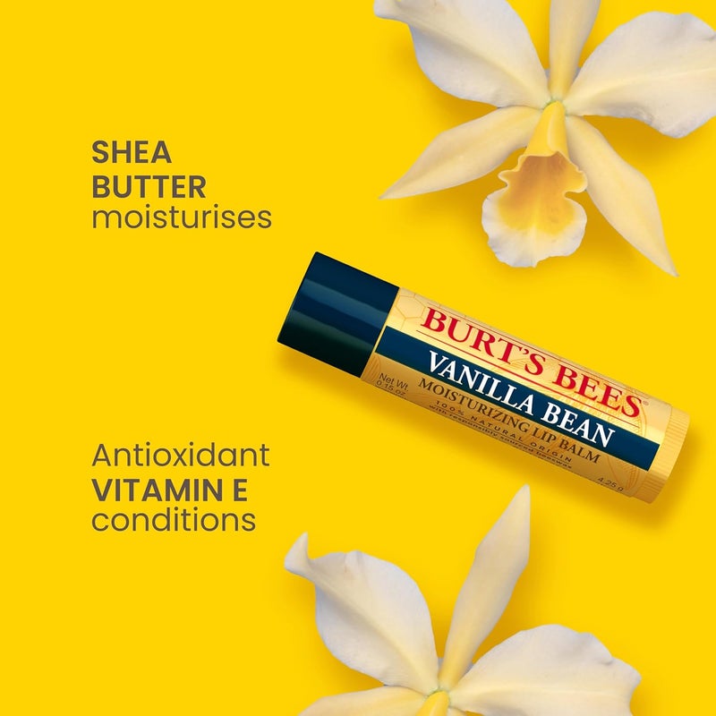 Burt's Bees Vanilla Bean Lip Balm - Image 2