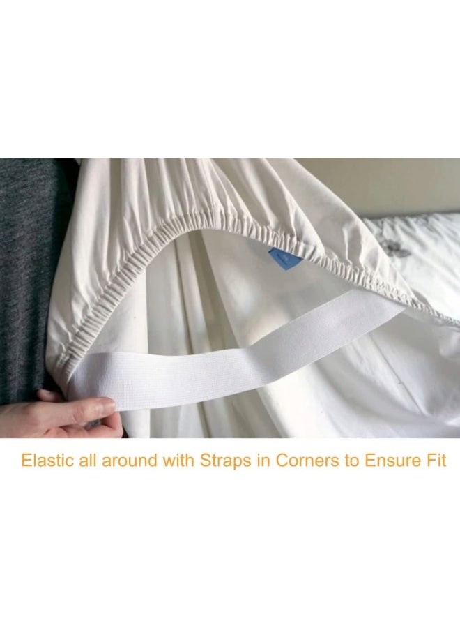 Top Split King Flex Head Sheet Set for Sleep Number Mattress Fits Deep Pocket Bed 1800 Thread Count Super Soft and Cool 4 Piece Set with Pillowcases 34-36" Split top (Navy) - Image 4