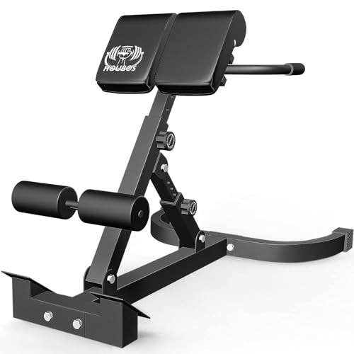 Houbos Hyper Back Extension Roman Chair Multi-Functional Adjustable Ab Sit Up Bench - Image 1