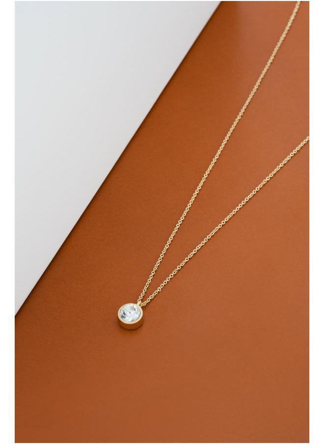 Karen Millen - Crystal Dot Pendant - Image 1