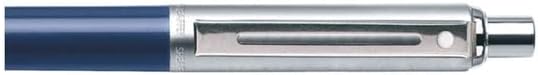 SHEAFFER قلم شيفر كروي 321 سنتينيل أزرق مع حواف كروم قلم فاخر أزرق - Image 4