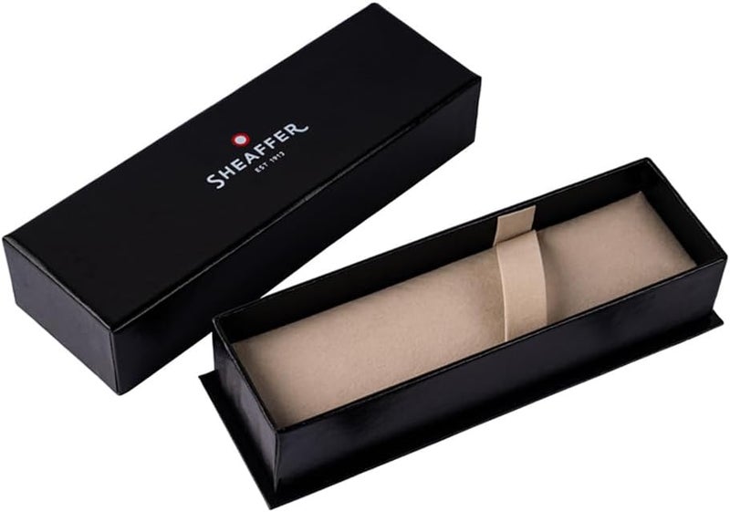 SHEAFFER قلم شيفر كروي 321 سنتينيل أزرق مع حواف كروم قلم فاخر أزرق - Image 5