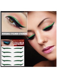 West&Month Self-adhesive Eyeliner 5 pairs Eyeshadow Stage Pie Eye Strips  - Image 1