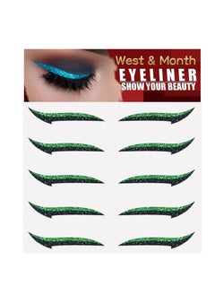 West&Month Self-adhesive Eyeliner 5 pairs Eyeshadow Stage Pie Eye Strips  - Image 3
