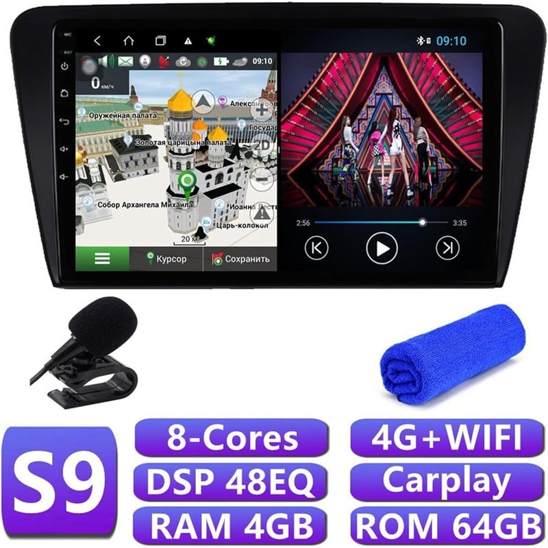 Wivplex 6+128G DSP Car Multimedia Player for Skoda Octavia - Image 2