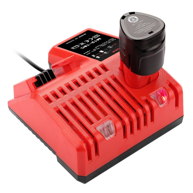 Li-ion Battery Charger: UK Plug High-Molecular Material Anti-Broken - Built-In Protection Board Rapid Charger for Electric Power Tool Batteries - Image 5