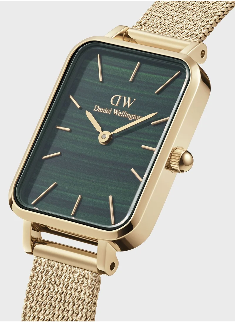 DANIEL WELLINGTON Quadro Mesh Strap Analog Watch