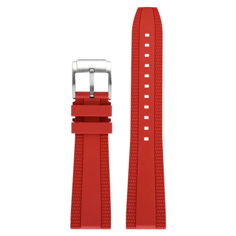 Bluejw New Design Luxury FKM Rubber Watch Strap for Breitling Superocean Heritage Series – Premium Fluororubber Replacement Band - Image 1
