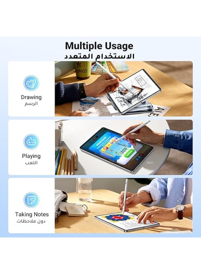 قلم لمس نشط قابل للشحن متوافق مع أجهزة iOS وAndroid، قلم رقمي دقيق للشاشات اللمسية للهواتف والأجهزة اللوحية - Image 5