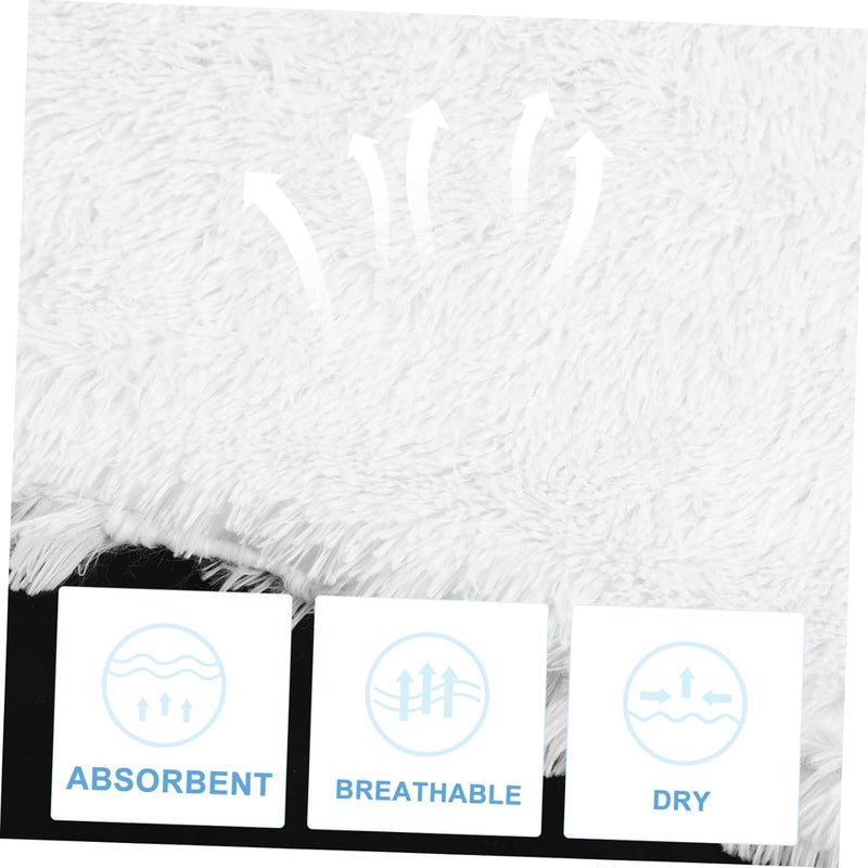 TOYANDONA Puppy Blanket Winter Mat Warm Dog Cushion for Cozy Sleep Soft Sherpa for Indoor Outdoor Use Lightweight Portable for Travel and Camping - Image 5