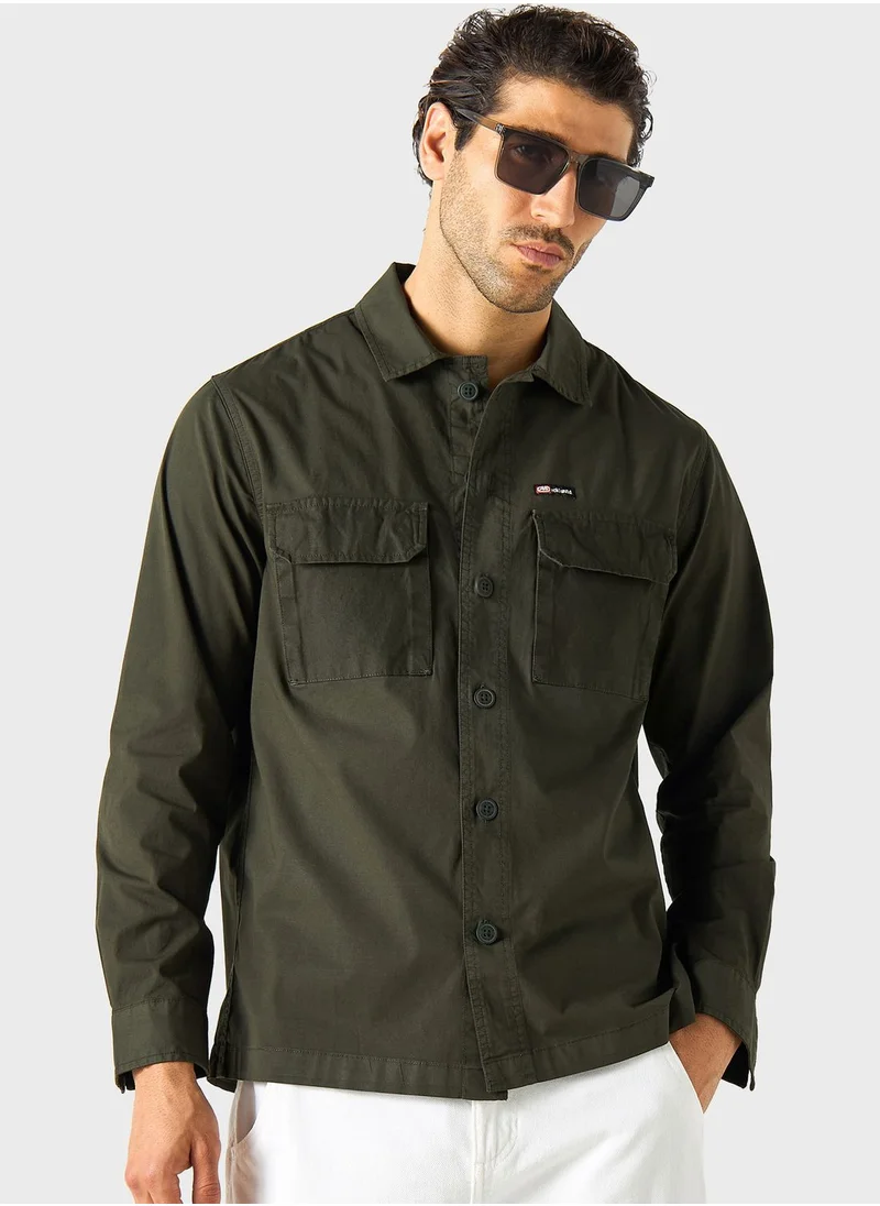 Ecko Unltd. Pocket Detail Regular Fit  Shirt