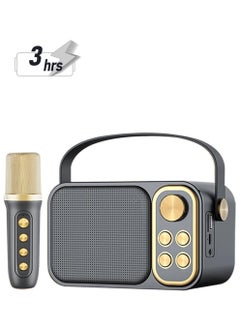 SU.YOSD YS103 Wireless Bluetooth Portable Speaker With 1Piece Mic-Black  - Image 1