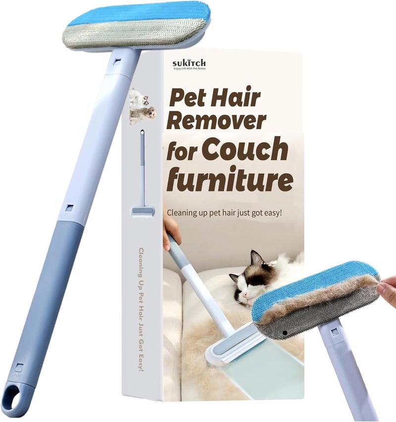 sukitch Cleaner Pro Pet Hair Remover, Multi-in-One Brush for Cat & Dog - Easy-to-Use, Highly Efficient, Portable, Cleaning, and Washable Tool for Lint, Fur on Couch, Carpet, Mat, Car, Furniture - Image 1