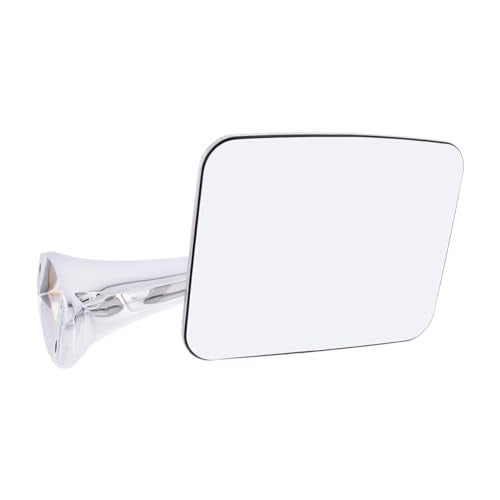 United Pacific 110748 Stainless Steel Exterior Mirror Set for 1970-72 Chevy/GMC Truck, Polished Mirror Head - Set of 2 (Flat Mirrors for L/H & R/H) - Image 2