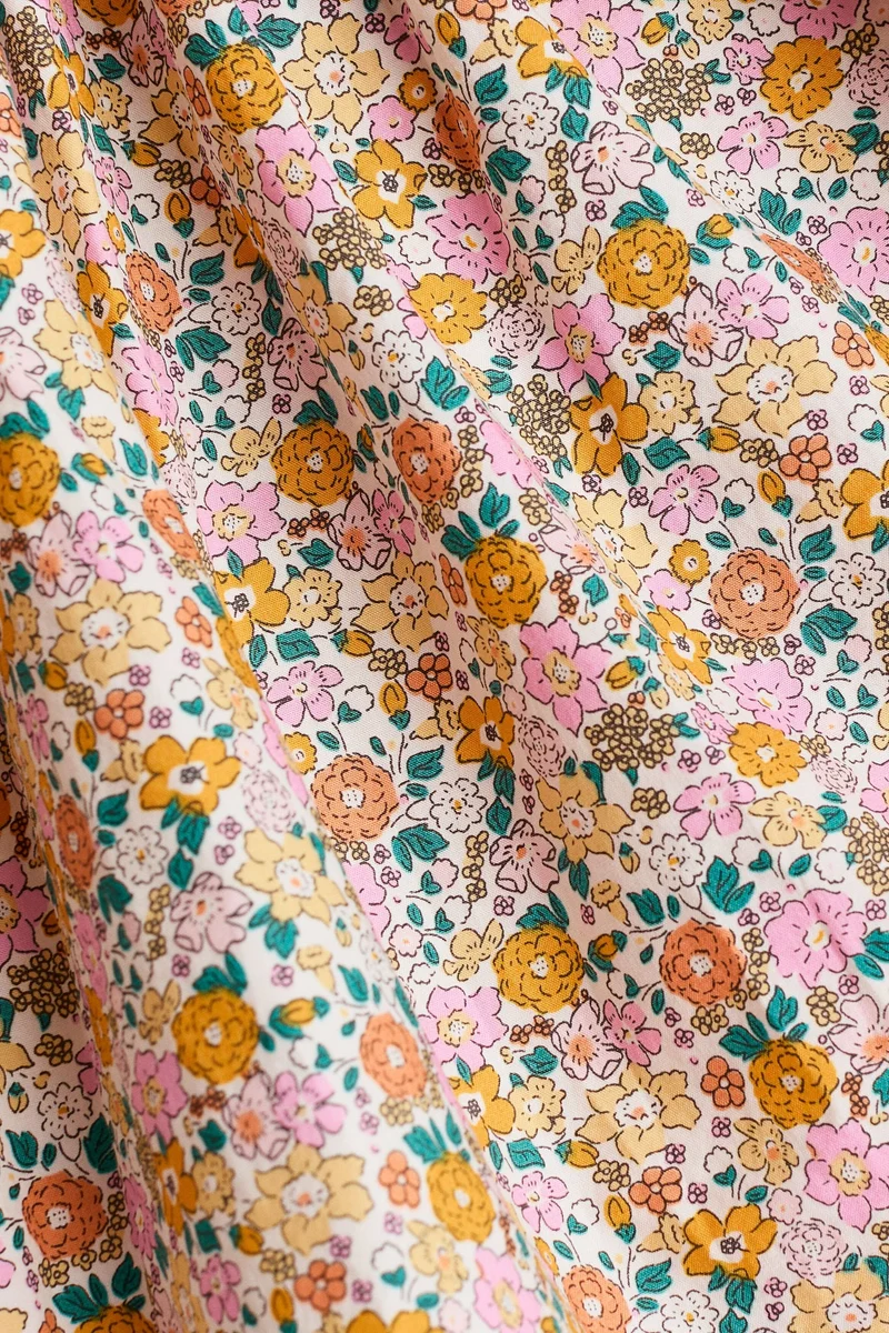 H&M Printed cotton skirt