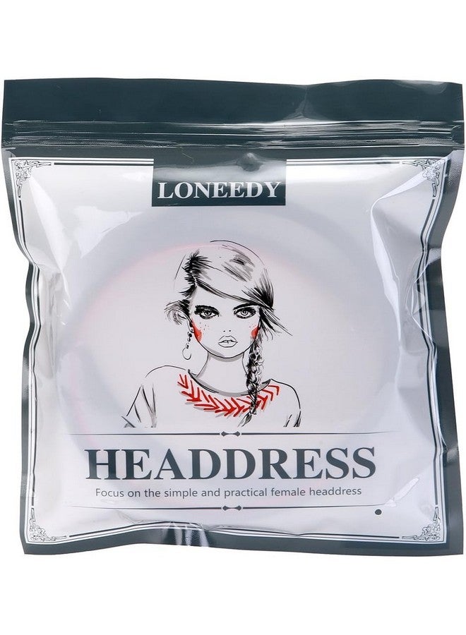 LONEEDY 1.7 Inch Leather Hard Headband Wide Headband Padded Headband Hairband For Women (Black) - Image 4