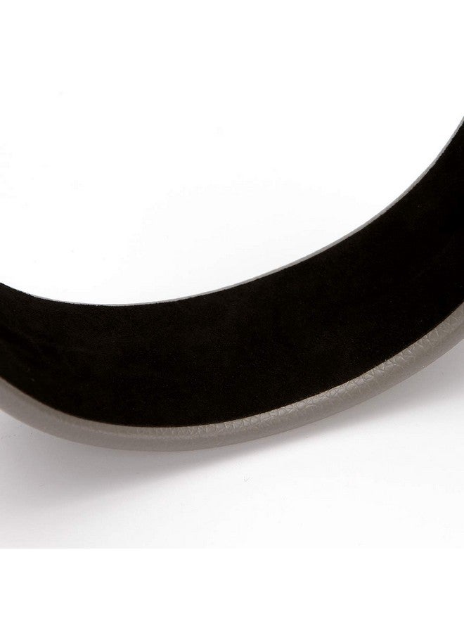LONEEDY 1.7 Inch Leather Hard Headband Wide Headband Padded Headband Hairband For Women (Black) - Image 5