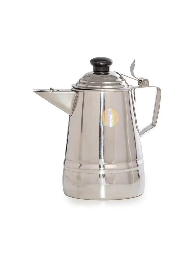 ماكسيما دلة تفويح القهوة العربية او الحليب من الستانلس ستيل بسعة 1 لتر - Image 2