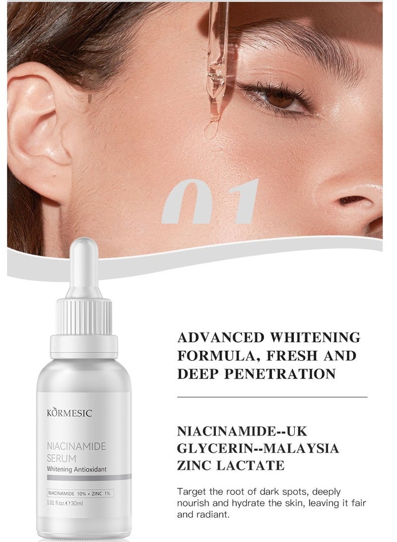Kormesic Niacinamide Serum - Brightening & Hydrating Care 30ml - Image 3