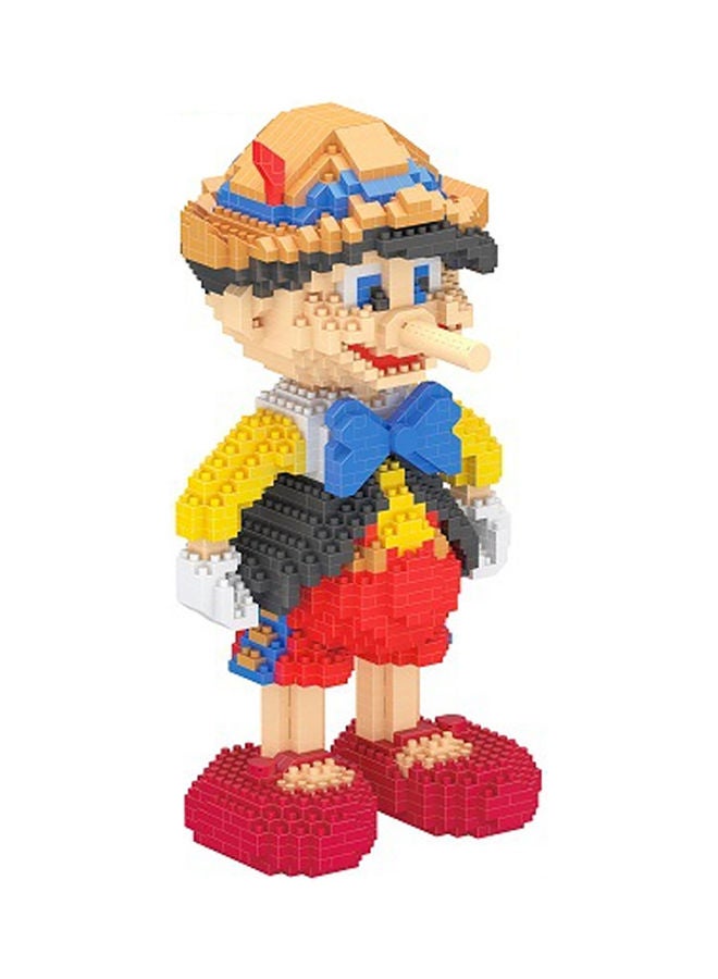 Loquat 1430-Piece Pinocchio Micro Block Construction Series 9.6 X 11 X 19.8cm - Image 1