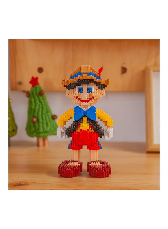Loquat 1430-Piece Pinocchio Micro Block Construction Series 9.6 X 11 X 19.8cm - Image 3