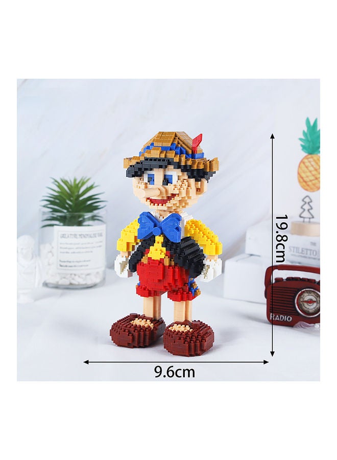 Loquat 1430-Piece Pinocchio Micro Block Construction Series 9.6 X 11 X 19.8cm - Image 4