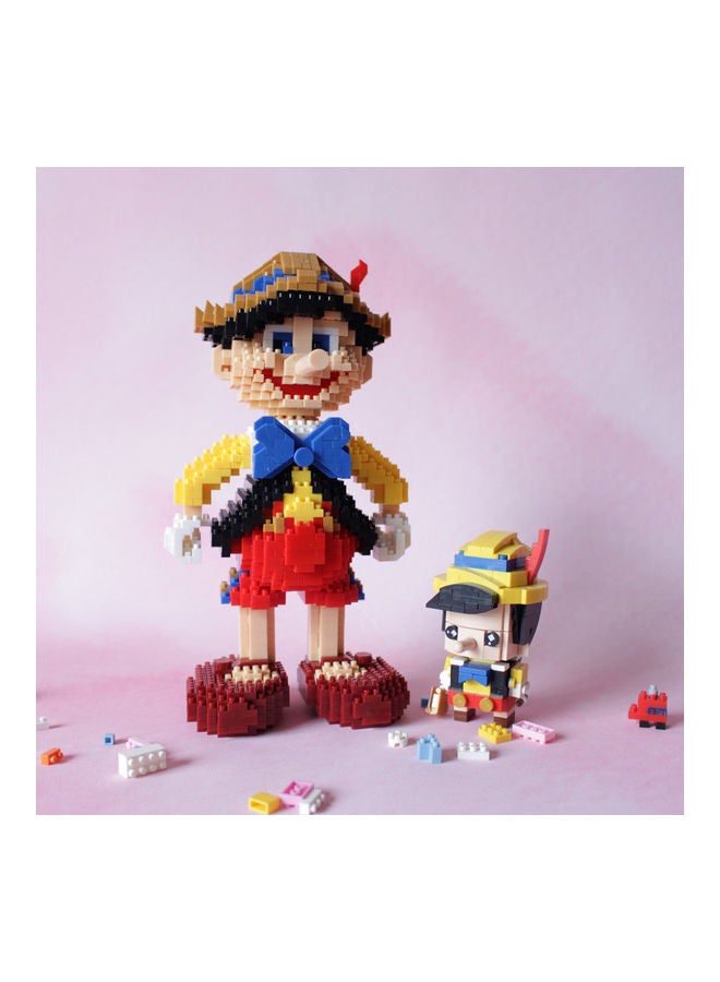 Loquat 1430-Piece Pinocchio Micro Block Construction Series 9.6 X 11 X 19.8cm - Image 2