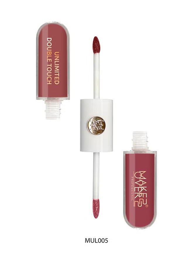 MAKE OVER 22 Unlimited Double Touch Lipgloss-MUL005 - Image 2