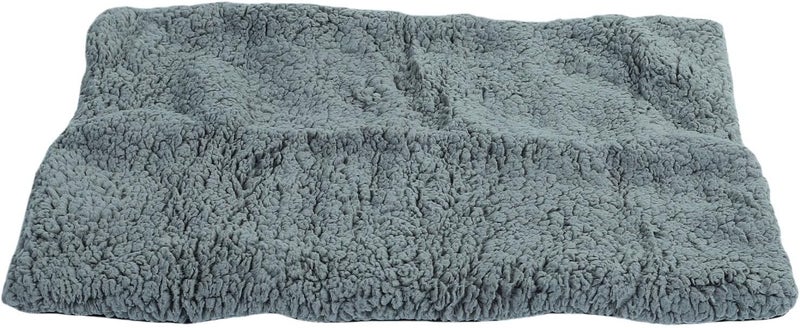 Asixxsix Pet Heating Pad, Non Slip Plush Heated Cat Bed, Self Warming Mat with Easy Clean for Dogs Cats Puppies (Light Gray) - Image 2