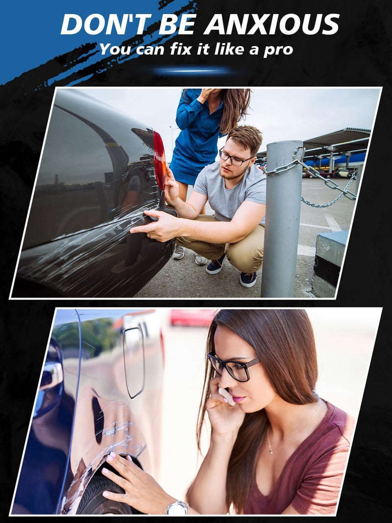 SYOAUTO طلاء تصحيح SYOAUTO Summit White GAZ مناسب لسيارات شيفروليه أو جي إم سي قلم إصلاح خدوش السيارة فرشاة ورأس 2 في 1 (Summit White GAZ) - Image 2