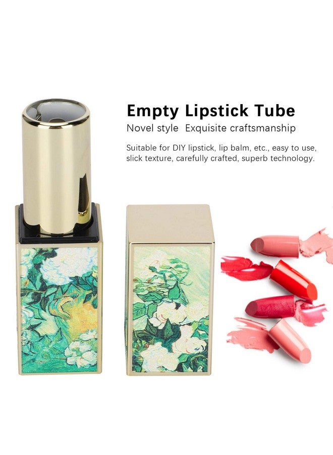 ZJchao Lipstick Tube 3Pcs Diy Magnetic Snap Empty Lipstick Tube Diy Refillable Lip Balm Container Cosmetic Tool Portable Lip Gloss Containers For Women Girls Makeup - Image 3
