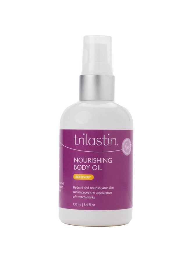 TriLASTIN Belly Oil (3.4oz) | Vitamin-Infused Stretch Mark Oil | Belly Oil for Expecting Mothers | Serum for Scars and Stretch Marks | Body Oil | Paraben-Free and Hypoallergenic - Image 1