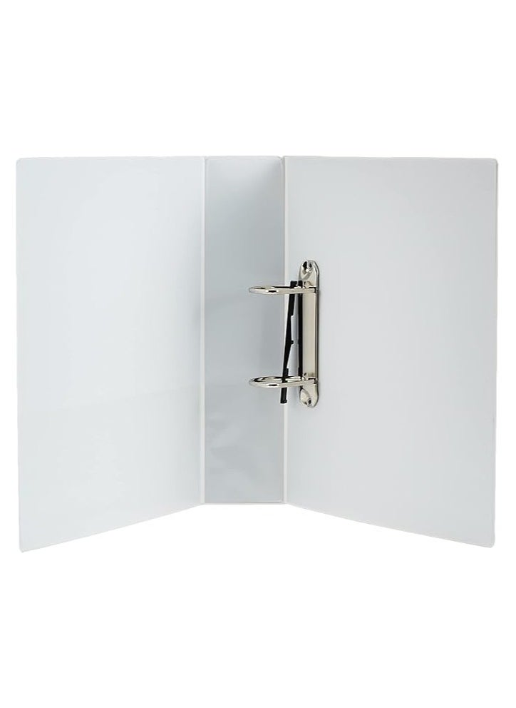 Deli Deli 2in 2D White Ring Binder 5616N  - Image 2