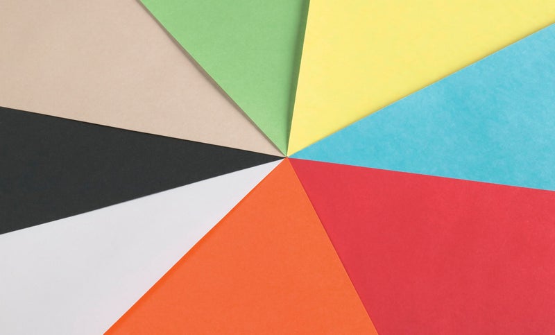 School Smart Folding Bristol Tagboard 9 x 12 Inches Assorted Color Pack of 100