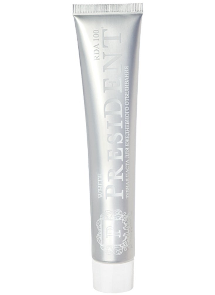 President Brighten Your Smile with President White Toothpaste 75ml - Gentle Whitening & Complete Protection  - Image 2