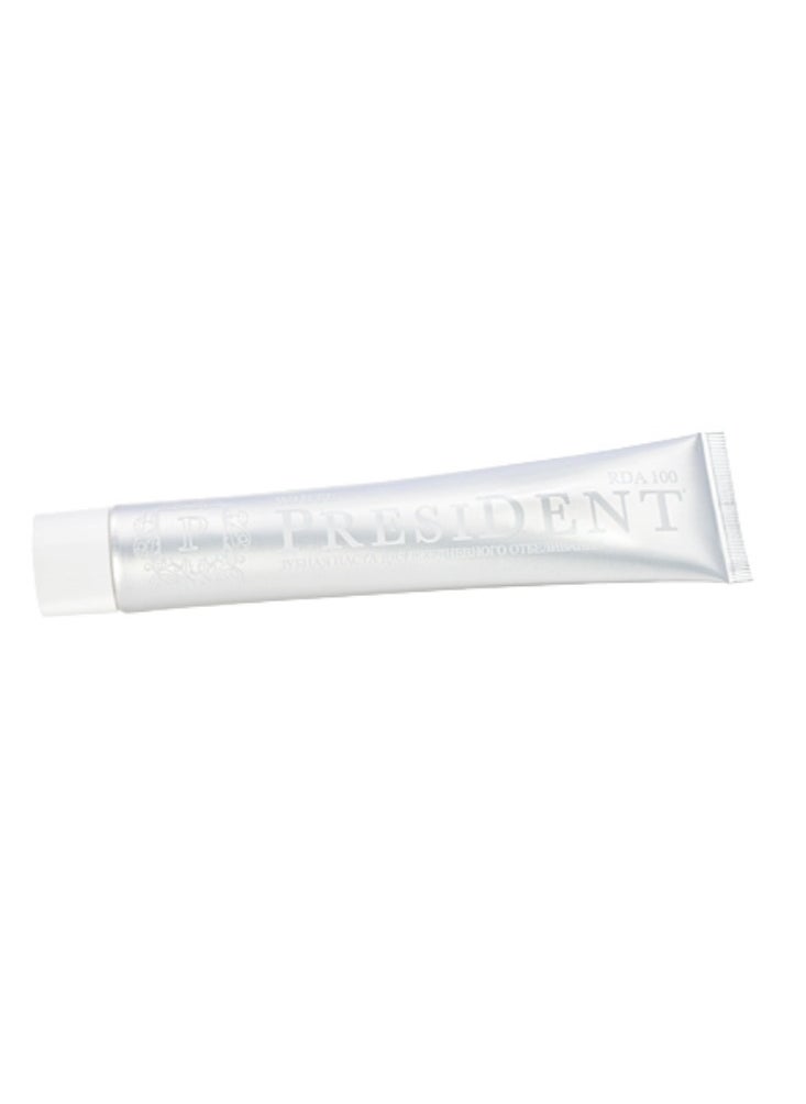 President Brighten Your Smile with President White Toothpaste 75ml - Gentle Whitening & Complete Protection  - Image 4