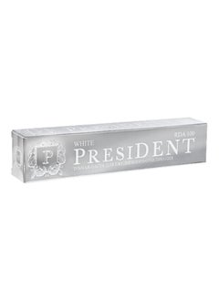 President Brighten Your Smile with President White Toothpaste 75ml - Gentle Whitening & Complete Protection  - Image 3